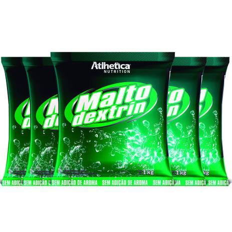 Kit 5 Un Maltodextrin 1KG Athletica Guaraná com Açai - Atlhetica Menor preço em Kit 5 Un Maltodextrin 1KG Athletica Guaraná com Açai - Atlhetica