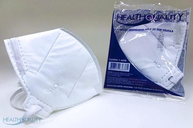 Kit 5 Unid. Máscara Hospitalar N95 Pff2 3M HealthQuality Anvisa Riscos Biológicos - Healthquality Hospitalar Menor preço em Kit 5 Unid. Máscara Hospitalar N95 Pff2 3M HealthQuality Anvisa Riscos Biológicos - Healthquality Hospitalar
