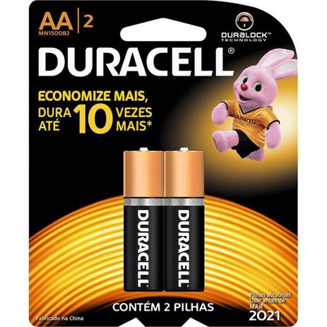 Kit 5 unidades pilha duracell aa mn1500b2 cartela com 2 Menor preço em Kit 5 unidades pilha duracell aa mn1500b2 cartela com 2