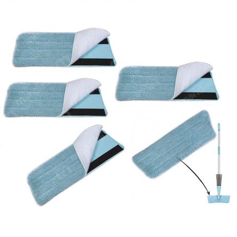 Kit 5 Unidades Refil para Mop Spray Limpeza Mor Menor preço em Kit 5 Unidades Refil para Mop Spray Limpeza Mor