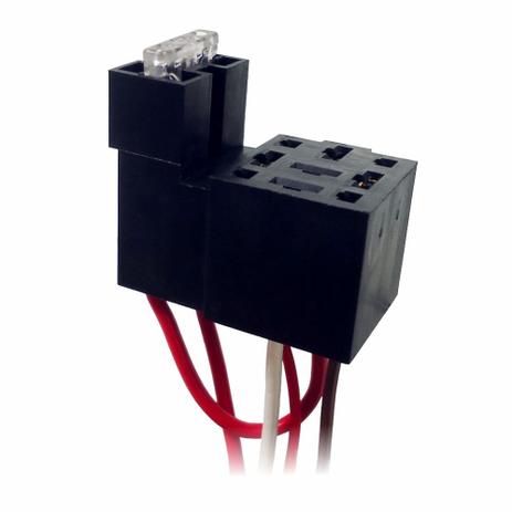 Kit 5 Unidades Soquete Para Relé Automotivo Com Chicote De 4 Vias DNI 7511 Menor preço em Kit 5 Unidades Soquete Para Relé Automotivo Com Chicote De 4 Vias DNI 7511