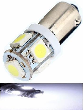 Kit 50 Lampada Ba9s 5 Led 5050 Branca T4w 69 12v - Mfl Menor preço em Kit 50 Lampada Ba9s 5 Led 5050 Branca T4w 69 12v - Mfl