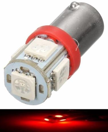 Kit 50 Lampada Ba9s 5 Led 5050 Vermelha T4w 69 12v - Mfl Menor preço em Kit 50 Lampada Ba9s 5 Led 5050 Vermelha T4w 69 12v - Mfl