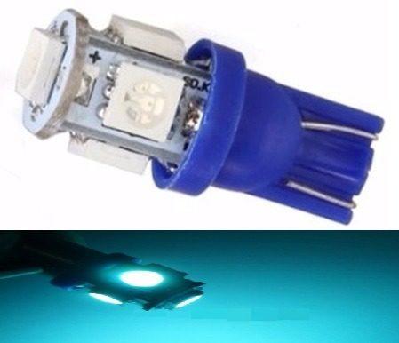 Kit 50 Lampada T10 5 Led Cristal 12v - Mfl Menor preço em Kit 50 Lampada T10 5 Led Cristal 12v - Mfl