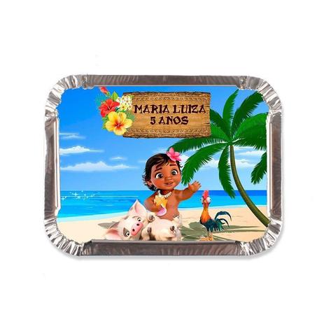 Kit 50 Lembrancinha Marmitinha Personalizada Moana Baby - Aluá festas Menor preço em Kit 50 Lembrancinha Marmitinha Personalizada Moana Baby - Aluá festas