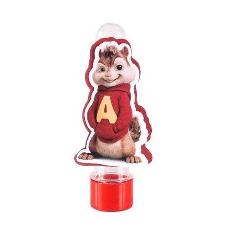 Kit 50 Lembrancinha Tubete 3d Personali Alvin E Os Esquilos - Aluá festas Menor preço em Kit 50 Lembrancinha Tubete 3d Personali Alvin E Os Esquilos - Aluá festas