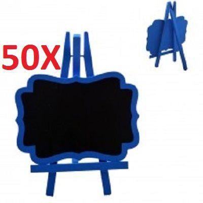 Kit 50 lousa quadro negro em madeira porta recados com cavalete decorativo - Gimp Menor preço em Kit 50 lousa quadro negro em madeira porta recados com cavalete decorativo - Gimp
