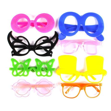 Kit 50 Óculos Sortidos 4 Marabus - Branco - Aluá festas é ruim? Kit 50 Óculos Sortidos 4 Marabus - Branco - Aluá festas é boa?