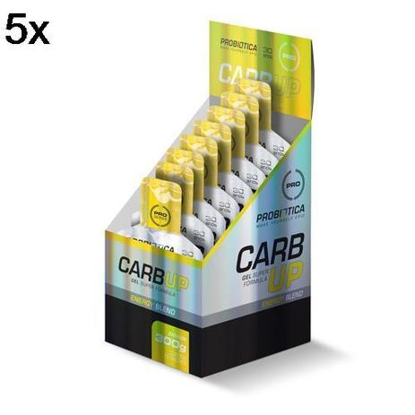 Kit 5X Carb UP Gel Super Fórmula - 10 Sachês 30g Banana- Probiótica Menor preço em Kit 5X Carb UP Gel Super Fórmula - 10 Sachês 30g Banana- Probiótica