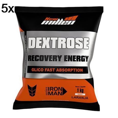 Kit 5X Dextrose - 1000g Refil Original - New Millen Menor preço em Kit 5X Dextrose - 1000g Refil Original - New Millen