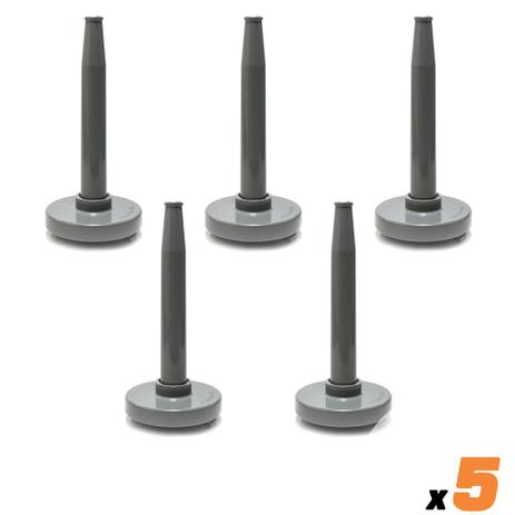 Kit 5x Esguicho Jato Sólido 1.1/2” 13MM Storz Requinte Fixo Aluminio Segurimax 23403 Menor preço em Kit 5x Esguicho Jato Sólido 1.1/2” 13MM Storz Requinte Fixo Aluminio Segurimax 23403