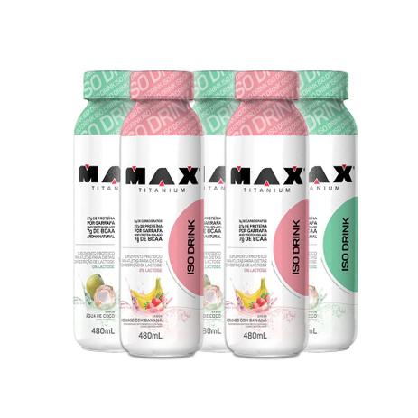 Kit 5x Iso Drink Liquido (480ml) - Max Titanium é ruim? Kit 5x Iso Drink Liquido (480ml) - Max Titanium é boa?