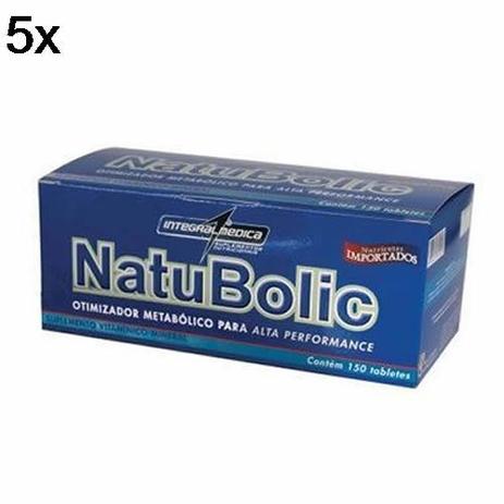 Kit 5X Natubolic - 150 Tabletes - IntegralMédica - Integralmedica Menor preço em Kit 5X Natubolic - 150 Tabletes - IntegralMédica - Integralmedica
