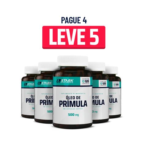 Kit 5x Óleo de Prímula 500 mg - 120 cápsulas - Stark Supplements Menor preço em Kit 5x Óleo de Prímula 500 mg - 120 cápsulas - Stark Supplements