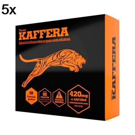 Kit 5X Thermo Kaffera - 60 Cápsulas - Nutrilatina Menor preço em Kit 5X Thermo Kaffera - 60 Cápsulas - Nutrilatina