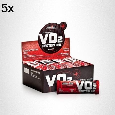 Kit 5X VO2 PROTEIN BAR - 24 Unidades 30g Cookies - IntegralMédica - Integralmedica é boa?