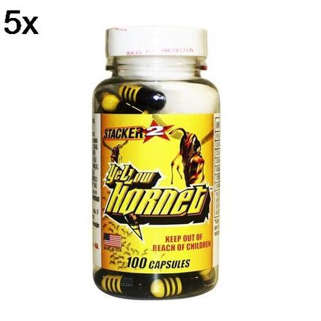 Kit 5X Yellow Hornet - 100 Capsulas - Stacker2 é boa?
