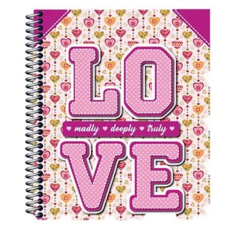 Kit 6 Cadernos Love Birds Capa Dura 96 Folhas 1 Mat - 133960 - Maxima cadernos Menor preço em Kit 6 Cadernos Love Birds Capa Dura 96 Folhas 1 Mat - 133960 - Maxima cadernos