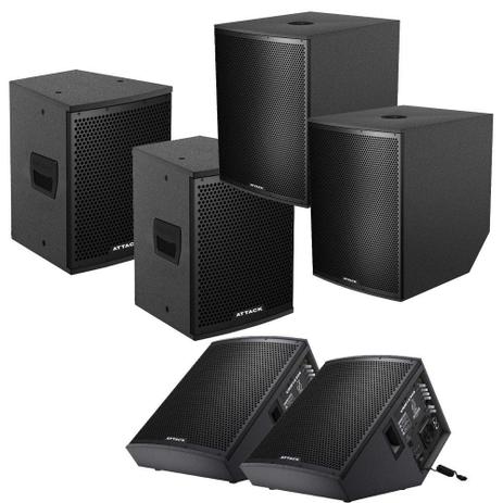 Kit 6 Caixas VRS1810A + VRS1880P + VRF1230A + VRF1220P + VRM1230A + VRM1220P + Tubo Extensor SUPEXT508050KG Attack Menor preço em Kit 6 Caixas VRS1810A + VRS1880P + VRF1230A + VRF1220P + VRM1230A + VRM1220P + Tubo Extensor SUPEXT508050KG Attack