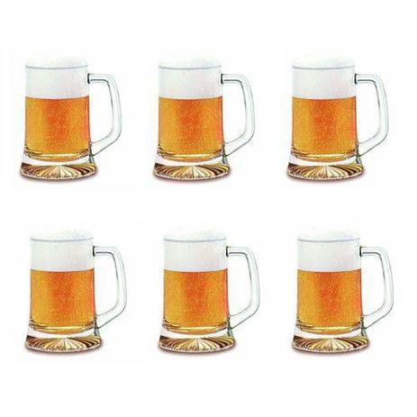 Kit 6 Canecas Para Chopp 280 Ml Maxim - Globimport Menor preço em Kit 6 Canecas Para Chopp 280 Ml Maxim - Globimport