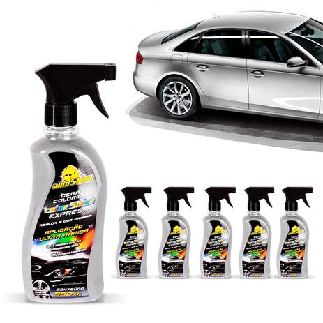 Kit 6 Cera Liquida Colorida Express Prata 500ml Autoshine Menor preço em Kit 6 Cera Liquida Colorida Express Prata 500ml Autoshine