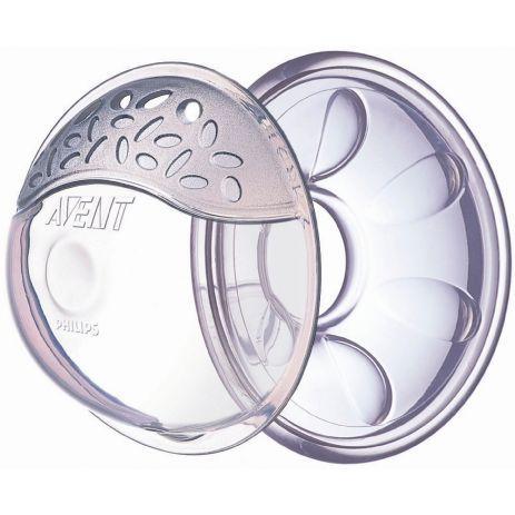 Kit 6 Conchas Amamentação Transparente BPA Free Philips Avent Menor preço em Kit 6 Conchas Amamentação Transparente BPA Free Philips Avent