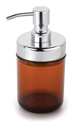 Kit 6 Dispenser Sabonete Líquido Acquaset Âmbar Forma Menor preço em Kit 6 Dispenser Sabonete Líquido Acquaset Âmbar Forma