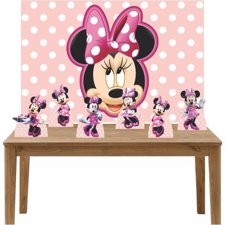 Kit 6 Displays de Mesa e Painel Minnie Rosa - Inove Adesivos Menor preço em Kit 6 Displays de Mesa e Painel Minnie Rosa - Inove Adesivos