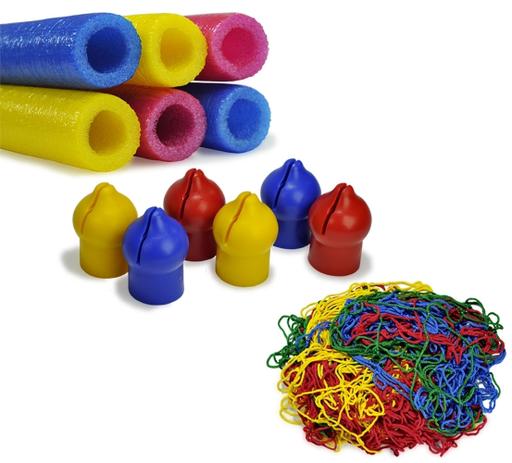 Kit 6 Isotubos + 6 Ponteiras + 1 Rede 1,83 - Shopinfláveis Menor preço em Kit 6 Isotubos + 6 Ponteiras + 1 Rede 1,83 - Shopinfláveis