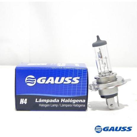 Kit 6 Lampada Gauss H4 Inmetro 3000k 12v - Mfl Menor preço em Kit 6 Lampada Gauss H4 Inmetro 3000k 12v - Mfl