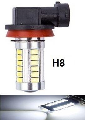 Kit 6 Lampada H8 33 Led Cree Branca 6000k 12v - Mfl Menor preço em Kit 6 Lampada H8 33 Led Cree Branca 6000k 12v - Mfl