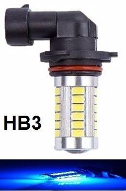 Kit 6 Lampada Hb3 33 Led Cree Azul 12v - Mfl Menor preço em Kit 6 Lampada Hb3 33 Led Cree Azul 12v - Mfl