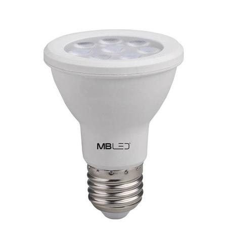 Kit 6 Lâmpadas Led MBLED Par 20 9W Bivolt Branca Fria 6000K Menor preço em Kit 6 Lâmpadas Led MBLED Par 20 9W Bivolt Branca Fria 6000K