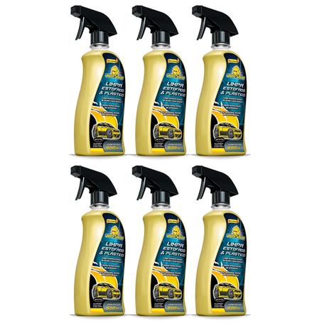 Kit 6 Limpa Plástico e Estofado Autoshine Menor preço em Kit 6 Limpa Plástico e Estofado Autoshine