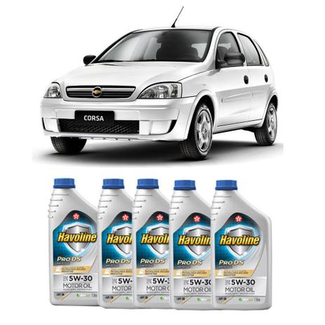Kit 6 Litros Oleos 5w30 Sintetico Havoline Corsa Celta Ford - Texaco Menor preço em Kit 6 Litros Oleos 5w30 Sintetico Havoline Corsa Celta Ford - Texaco