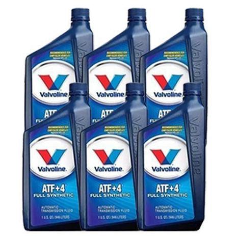 Kit 6 oleo cambio transmissao automatica valvoline atf4 sintetico 946 ml cada - kit00323 Menor preço em Kit 6 oleo cambio transmissao automatica valvoline atf4 sintetico 946 ml cada - kit00323