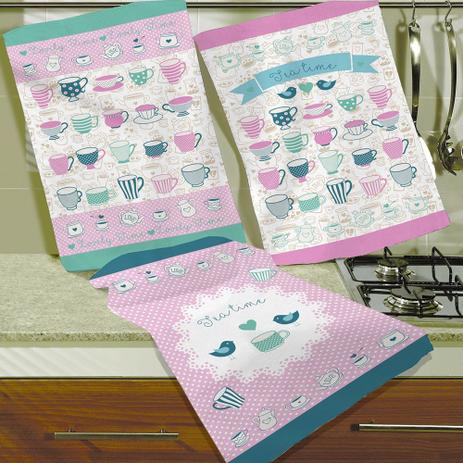 Kit 6 Pano De Prato Felpudo Teka Primore Sortidas Tea Time é boa?