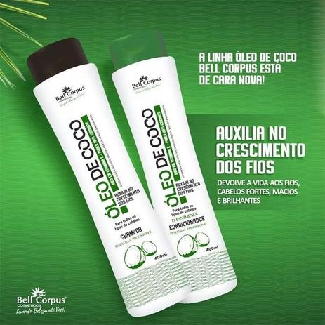 Kit 6 Shampoo e 6 Condicionador Óleo de Coco Bell Corpus Menor preço em Kit 6 Shampoo e 6 Condicionador Óleo de Coco Bell Corpus