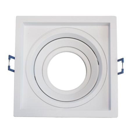 kit 6 spot recuado orientável alumínio embutir gesso madeira modular p/ lâmpada GU10 MR16 st4716 - Starlumen Menor preço em kit 6 spot recuado orientável alumínio embutir gesso madeira modular p/ lâmpada GU10 MR16 st4716 - Starlumen