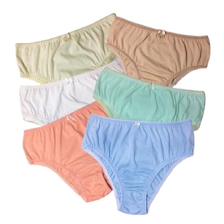 Kit 6 Tanga Adulto Malha 100% Algodão Tamanho G - Allstate - Calcinha -  Magazine Luiza