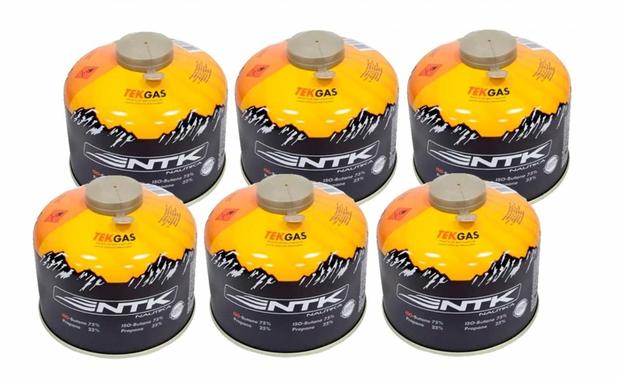 Kit 6 unidades de Cartucho Gás Tekgas 230gr - Nautika é boa?