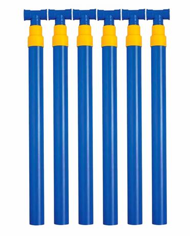 Kit 6 Unidades de Saca Areia Pressão Plástico Azul Mor Menor preço em Kit 6 Unidades de Saca Areia Pressão Plástico Azul Mor