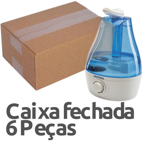 Kit 6 unidades - UMIDIFICADOR DOMESTICO 3,7L - VENTISOL Menor preço em Kit 6 unidades - UMIDIFICADOR DOMESTICO 3,7L - VENTISOL