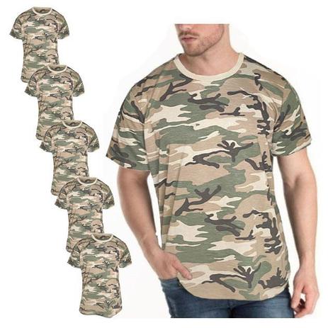 blusa camuflada militar