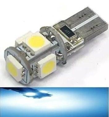 Kit 60 Lampada T10 Cambus 5 Led Cristal 12v - Mfl Menor preço em Kit 60 Lampada T10 Cambus 5 Led Cristal 12v - Mfl