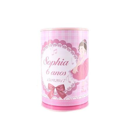 Kit 60 Lembrancinha Cofrinho Personalizado Bailarina - Aluá festas Menor preço em Kit 60 Lembrancinha Cofrinho Personalizado Bailarina - Aluá festas