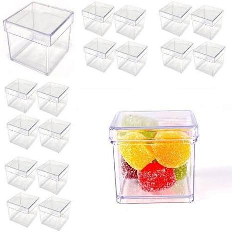 Kit 60 Lembrancinhas Caixa Acrílica Para Personalizar 5x5 - Aluá festas Menor preço em Kit 60 Lembrancinhas Caixa Acrílica Para Personalizar 5x5 - Aluá festas