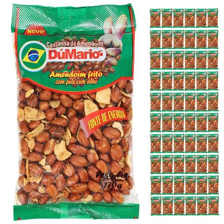Kit 60 Pacotes Amendoim com Alho Frito com Casca Salgado 170 gramas - Amendoim dumario Menor preço em Kit 60 Pacotes Amendoim com Alho Frito com Casca Salgado 170 gramas - Amendoim dumario