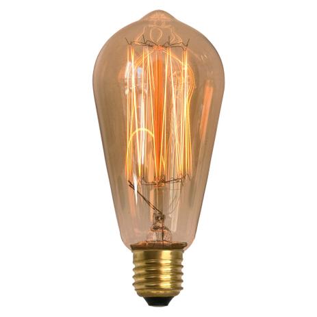 Kit 6x Lampadas Filamento Carbono retro vintage ST58 40W 110V E27 - Gashop Menor preço em Kit 6x Lampadas Filamento Carbono retro vintage ST58 40W 110V E27 - Gashop