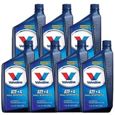 Kit 7 oleo cambio transmissao automatica valvoline atf4 sintetico 946 ml cada - kit00324 Menor preço em Kit 7 oleo cambio transmissao automatica valvoline atf4 sintetico 946 ml cada - kit00324